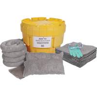 Trousse de d&eacute;versements &agrave; grande capacit&eacute;, Universel, Overpack/Baril de r&eacute;cup&eacute;ration, Absorbance de 20 gal. US Quali-T-Solutions