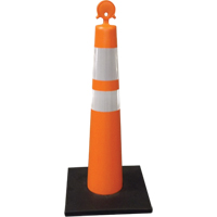 C&ocirc;ne de canalisation, Hauteur 42", Orange Quali-T-Solutions