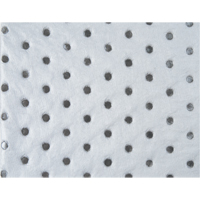Industrial-Grade Fine Fibre Sorbent Pads, Oil Only, 15" x 17", 40 gal. Absorbancy Quali-T-Solutions