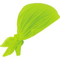 Chill-Its&reg; 6710 Cooling Triangle Hat, High Visibility Lime-Yellow Quali-T-Solutions