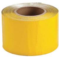 Ruban de marquage temporaire pour la chauss&eacute;e, 4" x 150', Vinyle, Jaune Quali-T-Solutions