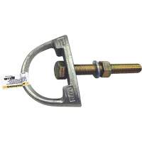 Sangle d'ancrage Miller avec avec quincaillerie, Anneau en D, Usage Permanent Quali-T-Solutions