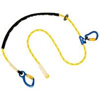Longe ajustable pour grimpeur, 1 branches, 8', Classe CSA A, Nylon Quali-T-Solutions