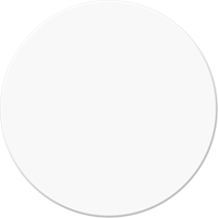 Marqueurs all&eacute;g&eacute;e/5S Armor Stripe, Cercle, 6" lo x 6" la, Blanc, Plastique Quali-T-Solutions