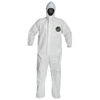 Combinaisons ProShield 50, Petit, Blanc, Microporeux Quali-T-Solutions