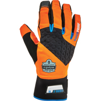 ProFlex&reg; 818WP Performance High-Visibility Thermal Waterproof Utility Gloves, Polyurethane Palm, Size Small Quali-T-Solutions