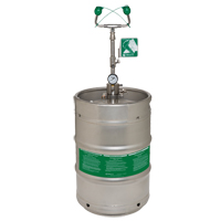 Douche oculaire d'urgence portable, Pressuris&eacute;, Capacit&eacute; 15 gal., Conformit&eacute; ANSI Z358.1 Quali-T-Solutions