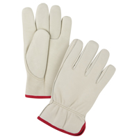 Premium Driver's Gloves, Small, Grain Cowhide Palm Quali-T-Solutions