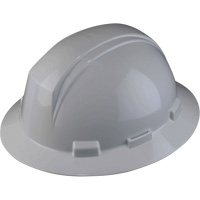 North&reg; Kilimanjaro Full Brim Hardhat, Meets CSA Type 2, Ratchet Suspension, Non-Vented Quali-T-Solutions