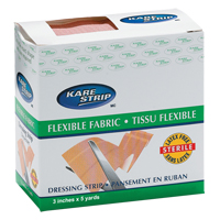 Pansement &eacute;lastique Dynamic, Rectangulaire/carr&eacute;e, 180", &eacute;toffe/Tissu, Non st&eacute;rile Quali-T-Solutions