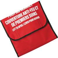 Couverture anti-feu avec sac de nylon Dynamic, Laine, 60" lo x 71" la Quali-T-Solutions