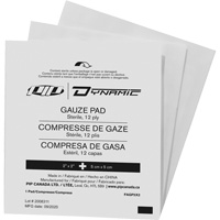 Dynamic Gauze, Pad, 2" L x 2" W, Sterile, Medical Device Class 1 Quali-T-Solutions