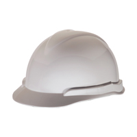 Casque de s&eacute;curit&eacute; Super-V, R&eacute;pond aux normes CSA type 2, Suspension Rochet, Non ventil&eacute; Quali-T-Solutions