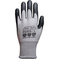 Gants r&eacute;sistants aux coupures, Taille Petit/7, Calibre 10, Rev&ecirc;tement Mousse de nitrile, Enveloppe en Dyneema, ASTM ANSI niveau A3/EN 388 niveau C Quali-T-Solutions