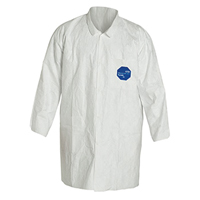 Lab Coat, Tyvek&reg; 400, White, 6X-Large Quali-T-Solutions