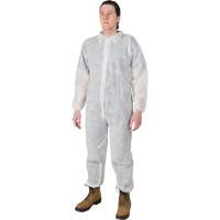 Combinaisons, Moyen, Blanc, Polypropyl&egrave;ne Quali-T-Solutions