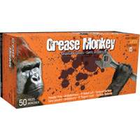 Grease Monkey&reg; Gloves, Medium, Latex, 15-mil, Powder-Free, Blue Quali-T-Solutions