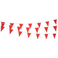 Cordon de fanions, 60' lo, Rouge Quali-T-Solutions