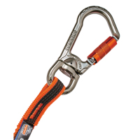Squids&reg; 3109F(x) Double-Locking Tool Lanyard with Swivel, Bungee, Carabiner/Loop Quali-T-Solutions