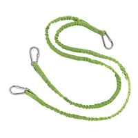 Squids&reg; 3311 Twin Leg Tool Lanyard, Bungee, Triple Carabiner Quali-T-Solutions