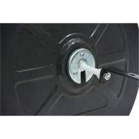 Miroir convexe rectangulaire/rond avec support, 12" h x 18" la, Int&eacute;rieur/Ext&eacute;rieur Quali-T-Solutions