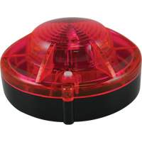 Balise stroboscopique rouge magn&eacute;tique, Plastique Quali-T-Solutions