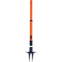 Montant de barri&egrave;re PLUS, Hauteur de 42", Orange Quali-T-Solutions