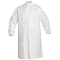 Lab Coat, Tyvek&reg; IsoClean&reg;, White, Small Quali-T-Solutions