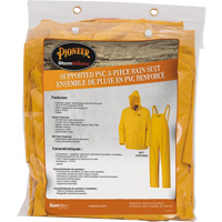 577 V&ecirc;tements imperm&eacute;ables 3 morceaux, Polyester/PVC, 5T-Grand, Jaune Quali-T-Solutions