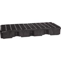 Modular Spill Platform, 30 US gal. Spill Capacity, 51.5" x 26.25" x 6.5" Quali-T-Solutions