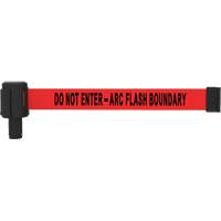 PLUS Banner Cassette, Do Not Enter - Arc Flash Boundary, 15', Red Tape Quali-T-Solutions
