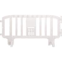 Barricade Movit, Emboîtables, 78" lo x 39" h, Blanc Quali-T-Solutions