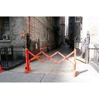 Barricade Multi-Gate, 43" h x 90" lo, Orange Quali-T-Solutions