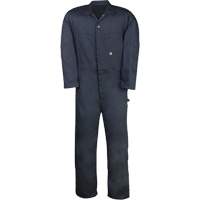 Twill Unlined Coveralls, Men's, Navy Blue, Size 36 Quali-T-Solutions