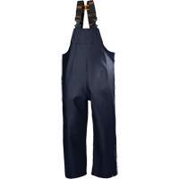 Gale Rain Bib Pants, Small, Polyester, Navy Blue Quali-T-Solutions