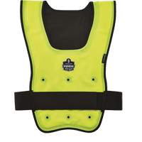 Chill-Its&reg; 6687 Economy Dry Evaporative Cooling Vest, Small/Medium, High Visibility Lime-Yellow Quali-T-Solutions
