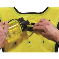 Chill-Its&reg; 6687 Economy Dry Evaporative Cooling Vest, Small/Medium, High Visibility Lime-Yellow Quali-T-Solutions