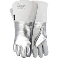 Gants de soudage 1034A, Cuir de vache refendu, Taille 9 Quali-T-Solutions