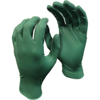 5559PF Green Monkey Gloves, Small, Nitrile, 4-mil, Powder-Free, Green Quali-T-Solutions