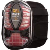 All-Terrain Knee Pads, Hook and Loop Style, Plastic Caps, Gel Pads Quali-T-Solutions