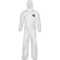 MicroMax&reg; NS Cool Suit Coveralls, Small, White, Microporous/Polypropylene Quali-T-Solutions