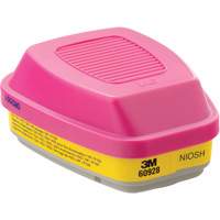 Cartouche/filtre pour respirateur, Cartouche gaz/vapeur, Vapeurs organiques/Gaz acides/P100 Quali-T-Solutions