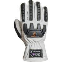 Gants r&eacute;sistant &agrave; la coupe et aux chocs Endura 378GKGVBE, Petit, Paume en Ch&egrave;vre, Poignet Conducteur Quali-T-Solutions