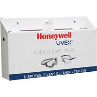 Poste de nettoyage jetable de lentilles Uvex Clear Plus, Carton, 16" lo x 3,19" p x 9,25" h Quali-T-Solutions