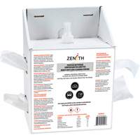 Disposable Premium Lens Cleaning Station, Cardboard, 8" L x 5" D x 12.5" H Quali-T-Solutions
