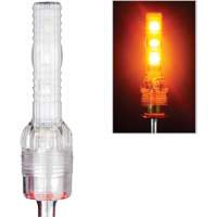 Tiges de s&eacute;curit&eacute; avec lumi&egrave;re DEL tr&egrave;s visibles Safety Whip Quali-T-Solutions