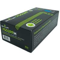 Biodegradable Disposable Gloves, X-Small, Nitrile, 2.5-mil, Powder-Free, Blue Quali-T-Solutions