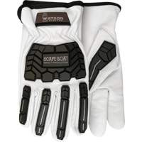 Gants antichocs Scape Goat, T-petit, Paume en Ch&egrave;vre, Poignet &agrave; enfiler Quali-T-Solutions