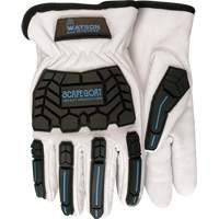 Gants antichocs isol&eacute;s Scape Goat, Petit, Paume en Ch&egrave;vre, Poignet &agrave; enfiler Quali-T-Solutions