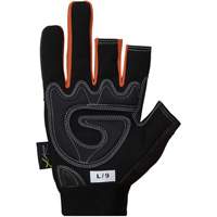 Gants de cadreurs avec doigts d&eacute;couverts Clutch Gear, Paume Synth&eacute;tique, Taille Petit Quali-T-Solutions